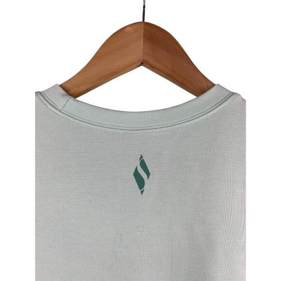 Skechers Womens Mint Green Knot Front Tee S - Picture 4 of 6